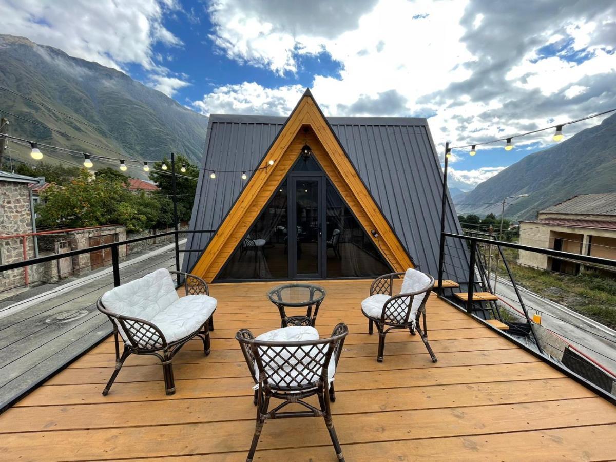 Vila Magic Hut_Kazbegi Exteriér fotografie